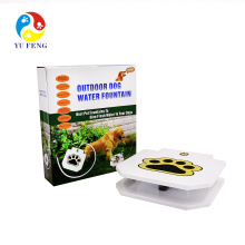 Pet water fountain for Dog Cat Automatic Non-Electric Water Pump Drinking Bowl(Little Flower)